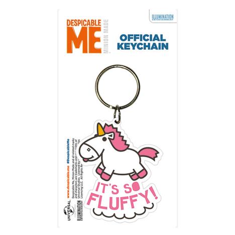 Despicable Me Its So Fluffy Unicorn PVC Keyring £1.99